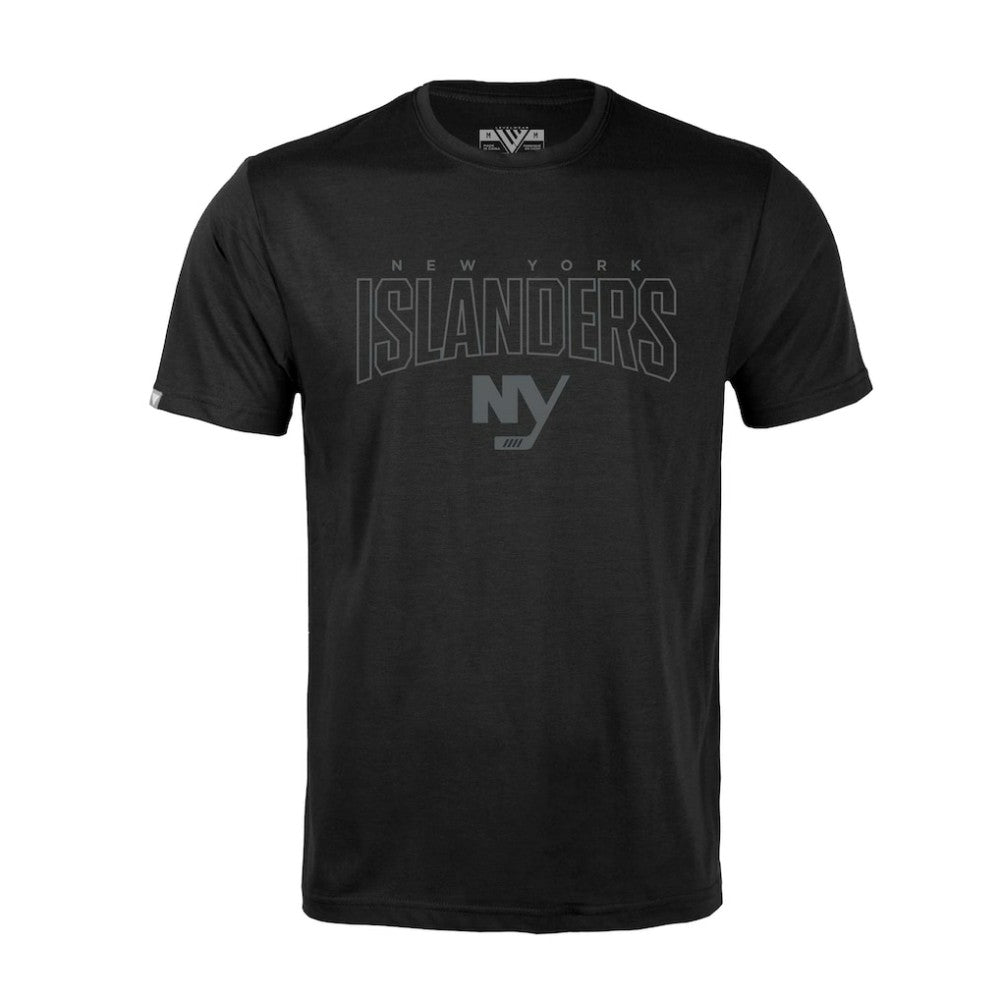 New York Islanders Levelwear Richmond Darkmoon T-Shirt - Black T-shirts