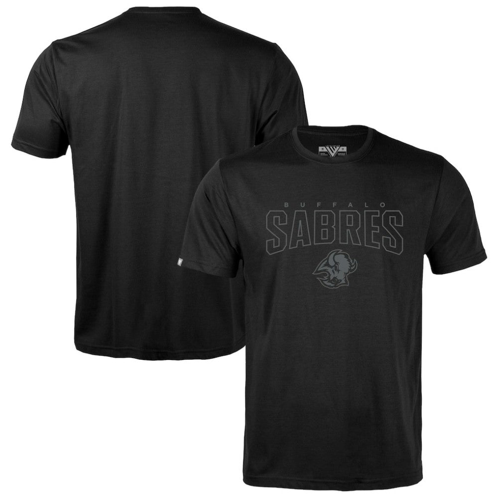 Buffalo Sabres Levelwear Richmond Darkmoon T-Shirt - Black T-shirts