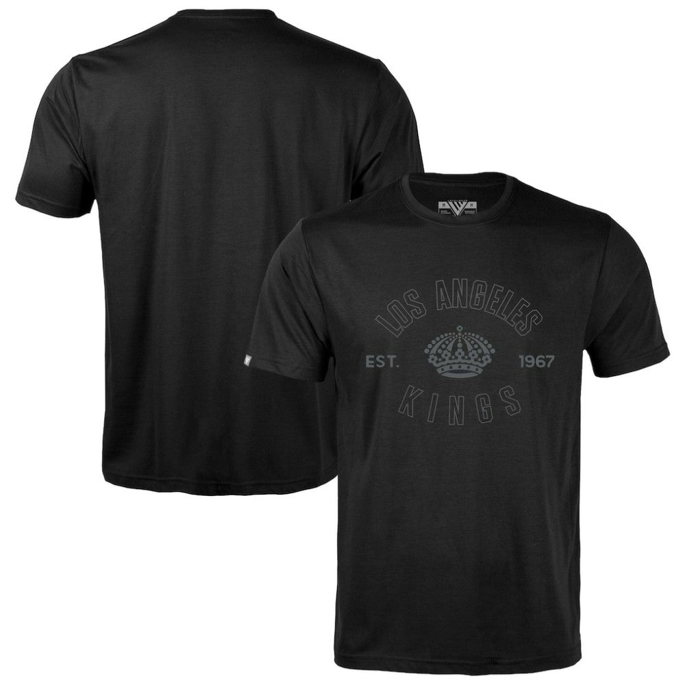 Los Angeles Kings Levelwear Richmond Darkmoon T-Shirt - Black T-shirts