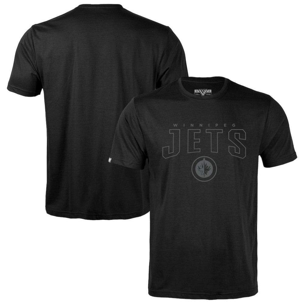 Winnipeg Jets Levelwear Richmond Darkmoon T-Shirt - Black T-shirts