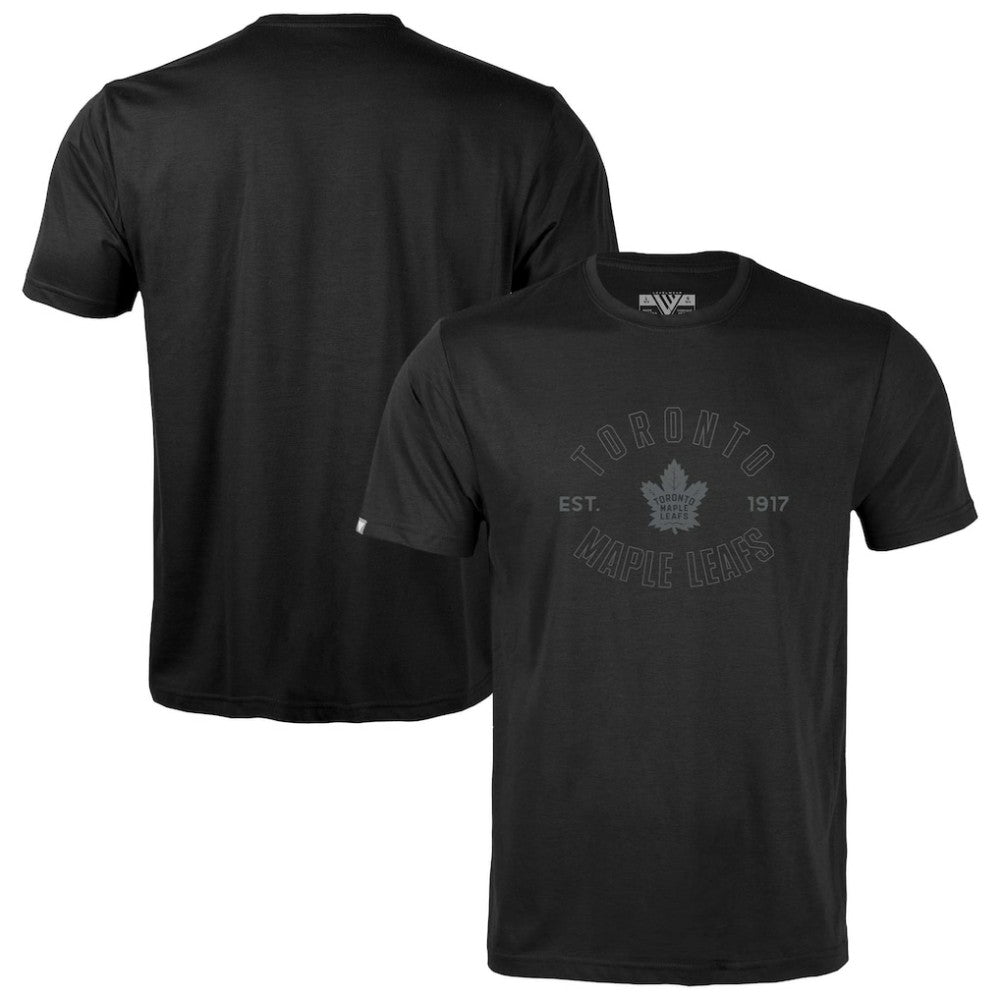 Toronto Maple Leafs Levelwear Youth Little Richmond Abyssal T-Shirt - Black T-shirts