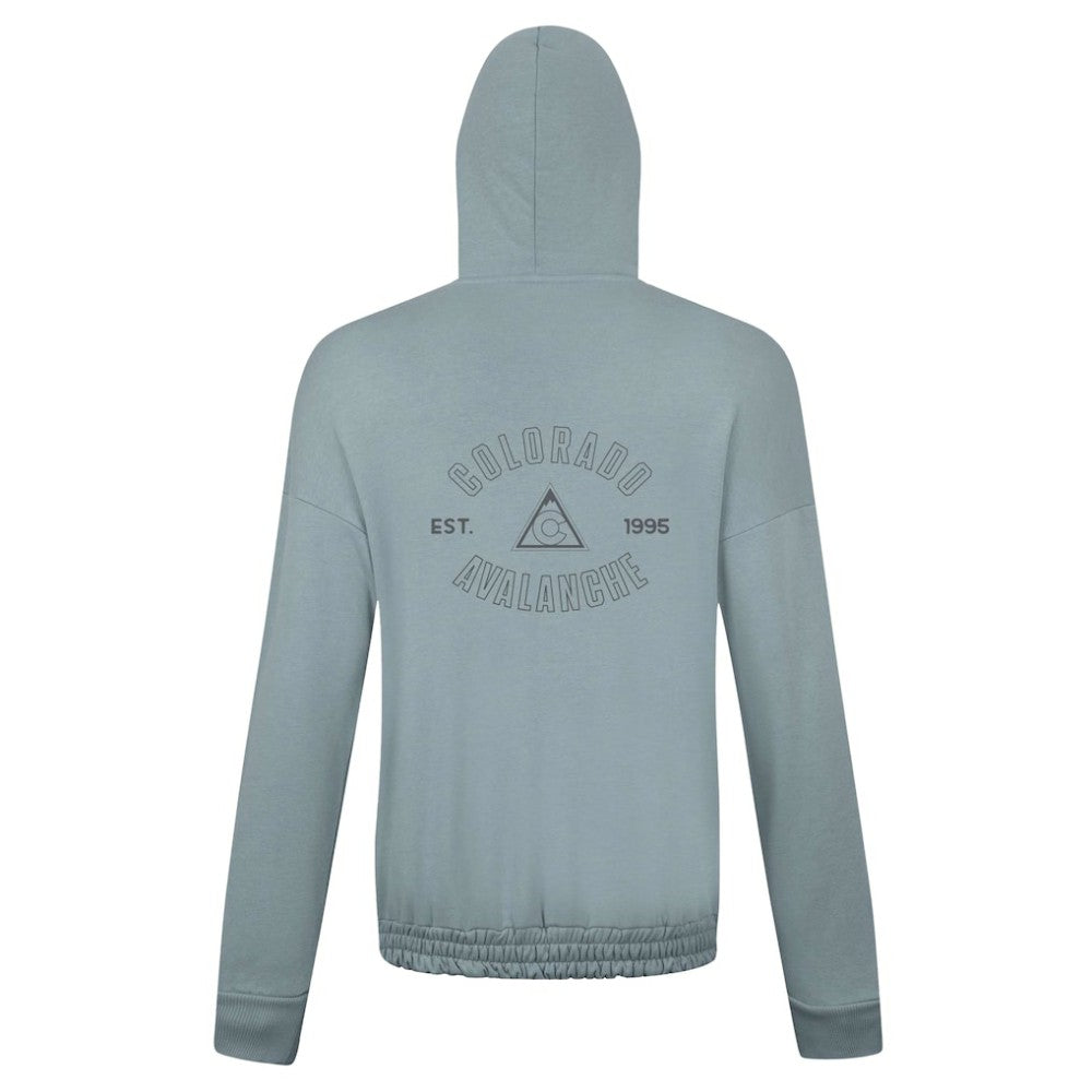 Colorado Avalanche Levelwear Women's Waterfall Nightfall Pullover Hoodie - Gray Hoodies