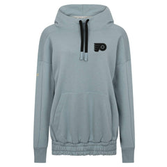 Philadelphia Flyers Levelwear Women's Waterfall Nightfall Pullover Hoodie - Gray Hoodies