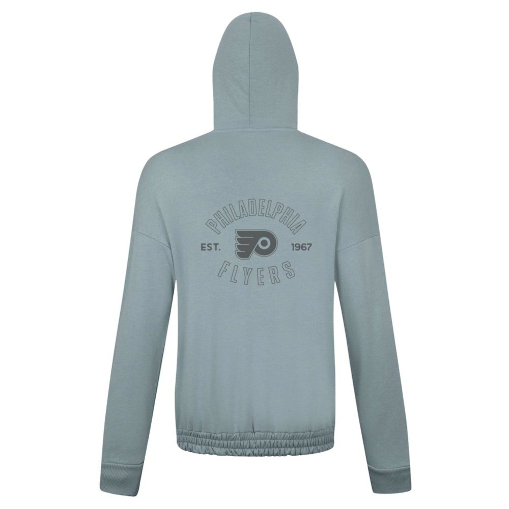 Philadelphia Flyers Levelwear Women's Waterfall Nightfall Pullover Hoodie - Gray Hoodies