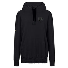 Philadelphia Flyers Levelwear Women's Waterfall Nightfall Pullover Hoodie - Black Hoodies