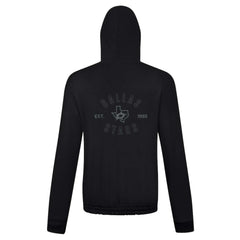 Dallas Stars Levelwear Women's Waterfall Nightfall Pullover Hoodie - Black Hoodies