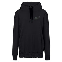 Detroit Red Wings Levelwear Women's Waterfall Nightfall Pullover Hoodie - Black Hoodies