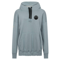 Edmonton Oilers Levelwear Women's Waterfall Nightfall Pullover Hoodie - Gray Hoodies