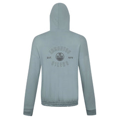 Edmonton Oilers Levelwear Women's Waterfall Nightfall Pullover Hoodie - Gray Hoodies