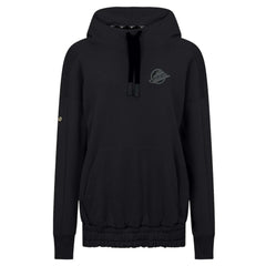 Vancouver Canucks Levelwear Women's Waterfall Nightfall Pullover Hoodie - Black Hoodies