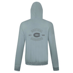 Montreal Canadiens Levelwear Women's Waterfall Nightfall Pullover Hoodie - Gray Hoodies