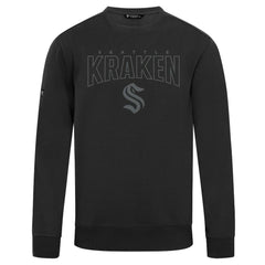 Seattle Kraken Levelwear Zane Darkmoon Pullover Sweatshirt - Black Sweatshirts