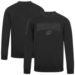 Carolina Hurricanes Levelwear Zane Darkmoon Pullover Sweatshirt - Black Sweatshirts