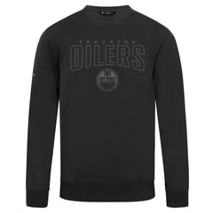 Edmonton Oilers Levelwear Zane Darkmoon Pullover Sweatshirt - Black Sweatshirts