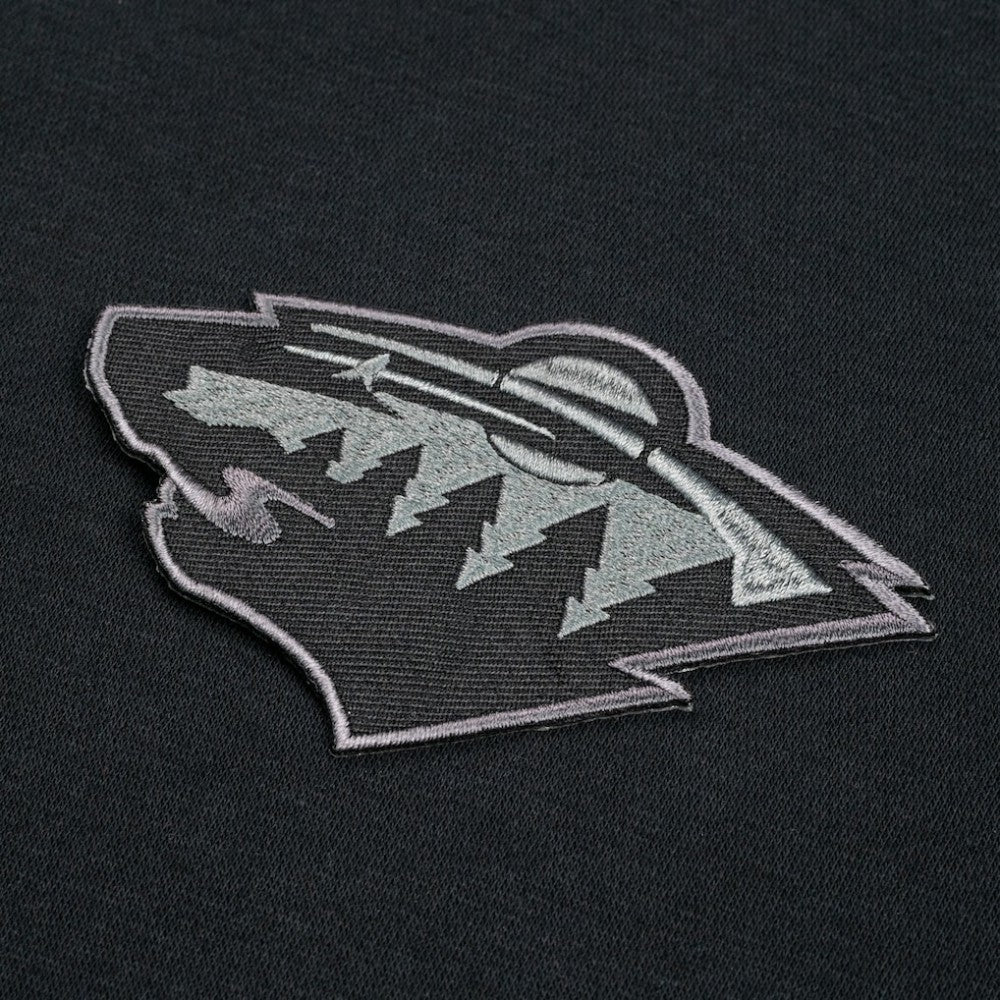 Minnesota Wild Levelwear Legacy Nightfall Pullover Sweatshirt - Black/Gray Sweatshirts
