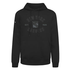 New York Rangers Levelwear Podium Abyssal Pullover Hoodie - Black Hoodies