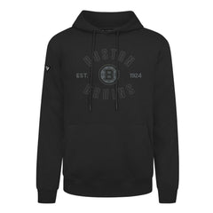 Boston Bruins Levelwear Podium Abyssal Pullover Hoodie - Black Hoodies