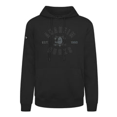 Anaheim Ducks Levelwear Podium Abyssal Pullover Hoodie - Black Hoodies