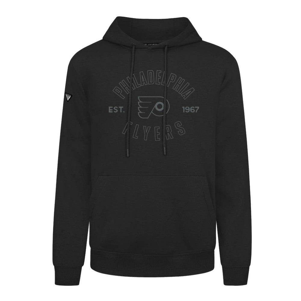 Philadelphia Flyers Levelwear Podium Abyssal Pullover Hoodie - Black Hoodies