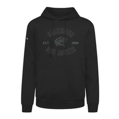 Columbus Blue Jackets Levelwear Podium Abyssal Pullover Hoodie - Black Hoodies