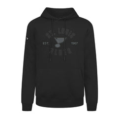 St. Louis Blues Levelwear Podium Abyssal Pullover Hoodie - Black Hoodies