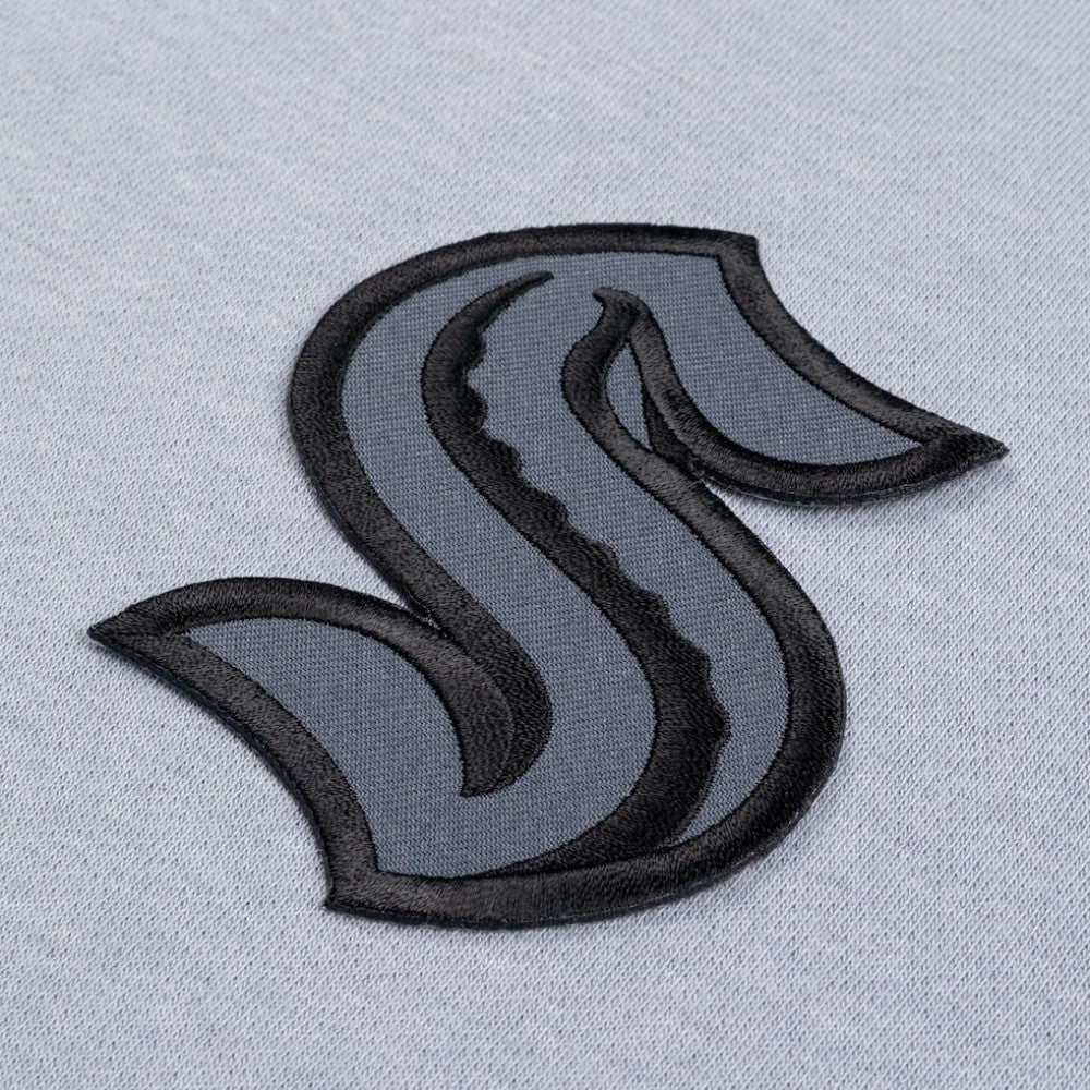 Seattle Kraken Levelwear Murray Nightfall Quarter-Zip Jacket - Gray Jackets