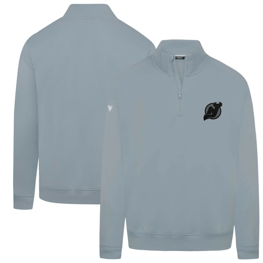 New Jersey Devils Levelwear Murray Nightfall Quarter-Zip Jacket - Gray Jerseys