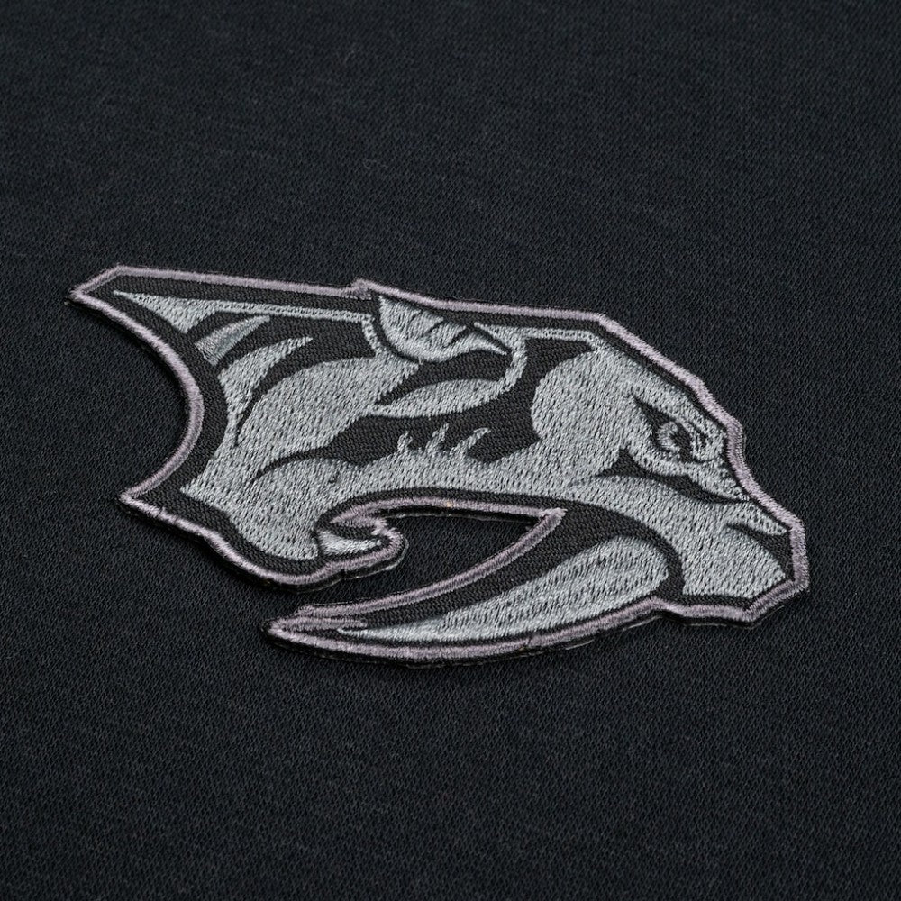 Nashville Predators Levelwear Murray Nightfall Quarter-Zip Jacket - Black Jackets
