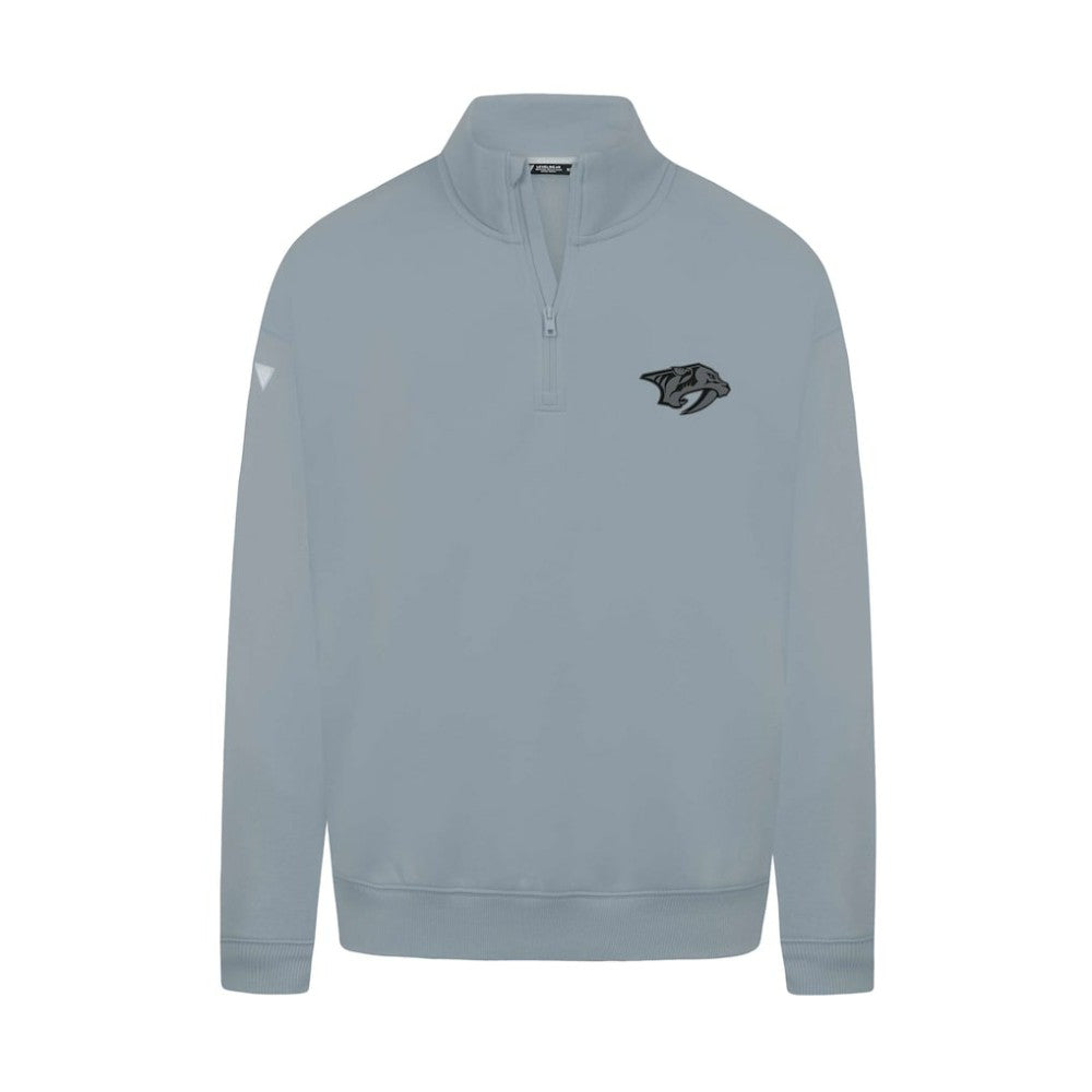 Nashville Predators Levelwear Murray Nightfall Quarter-Zip Jacket - Gray Jackets