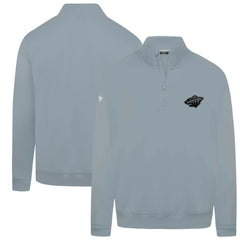 Minnesota Wild Levelwear Murray Nightfall Quarter-Zip Jacket - Gray Jackets