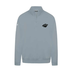 Minnesota Wild Levelwear Murray Nightfall Quarter-Zip Jacket - Gray Jackets