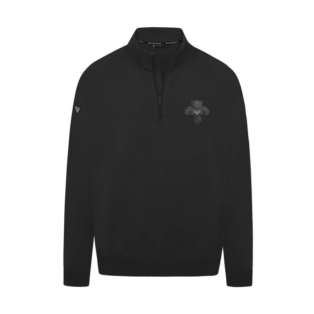 Florida Panthers Levelwear Murray Nightfall Quarter-Zip Jacket - Black Jackets