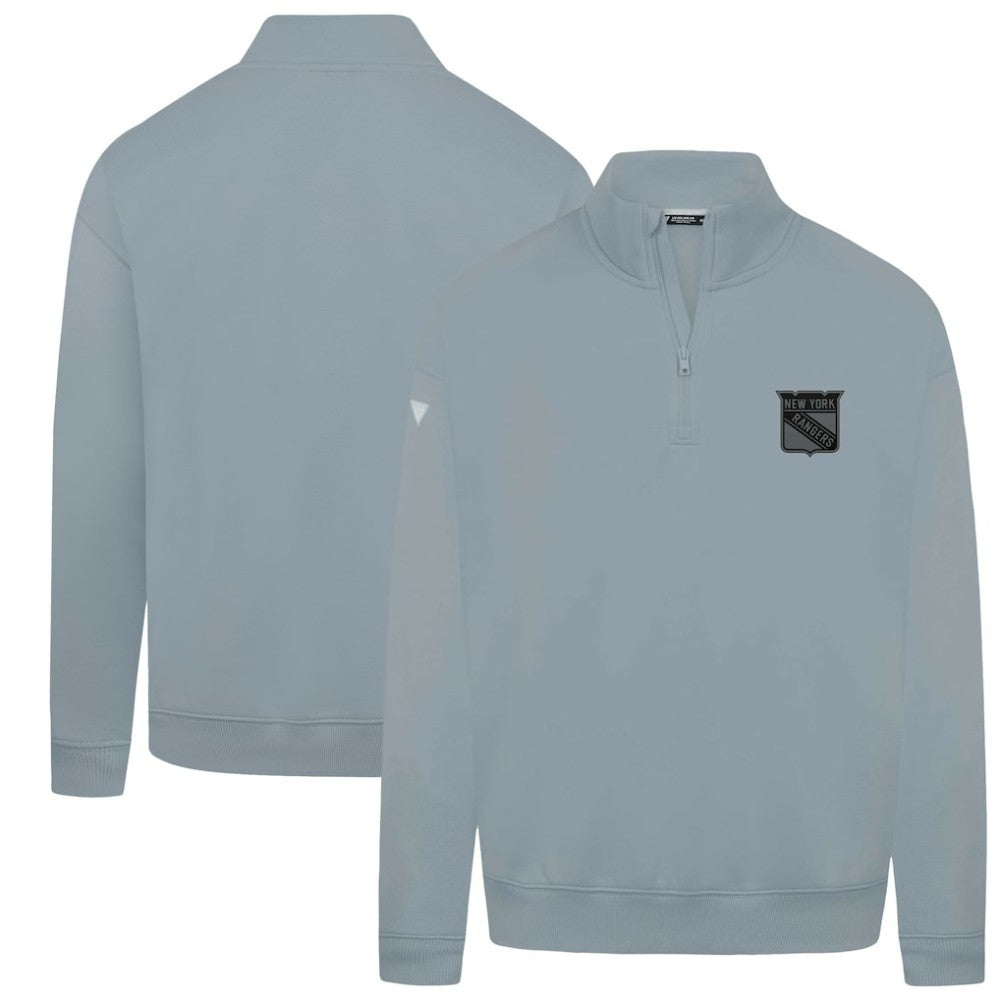 New York Rangers Levelwear Murray Nightfall Quarter-Zip Jacket - Gray Jackets