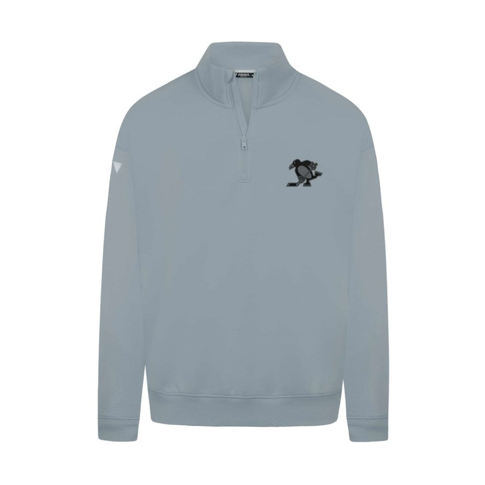 Pittsburgh Penguins Levelwear Murray Nightfall Quarter-Zip Jacket - Gray Jackets