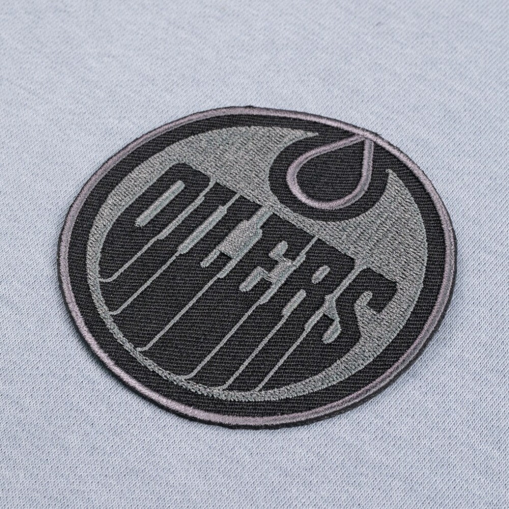 Edmonton Oilers Levelwear Uphill Abyssal Full-Zip Hoodie - Gray Hoodies