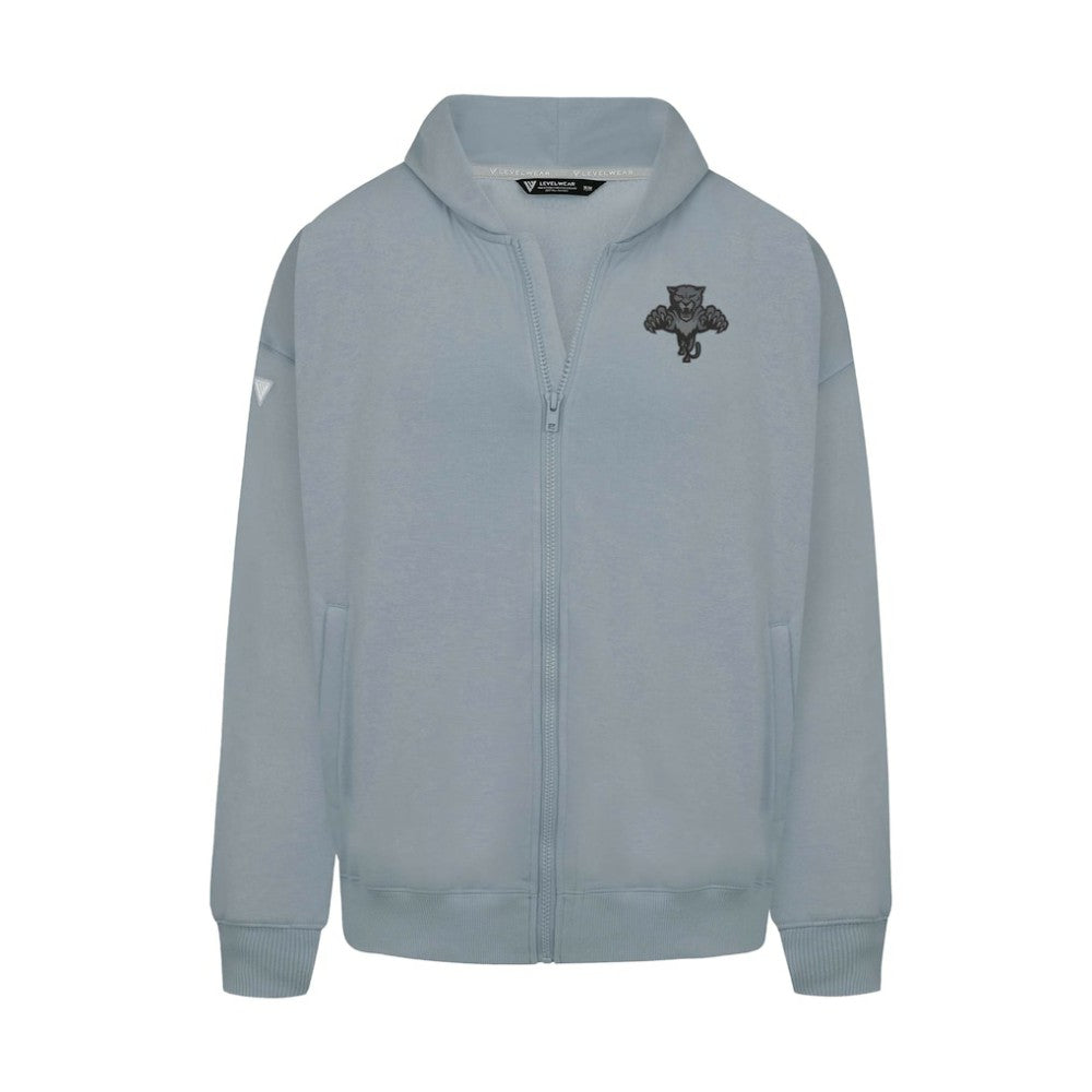 Florida Panthers Levelwear Uphill Abyssal Full-Zip Hoodie - Gray Hoodies