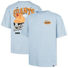 San Francisco Giants Ice Cream Parlor Foundation T-Shirt Light Blue