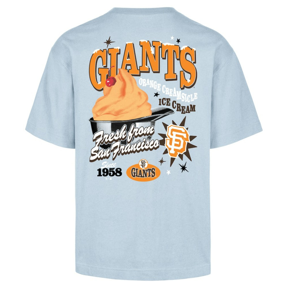 San Francisco Giants Ice Cream Parlor Foundation T-Shirt Light Blue