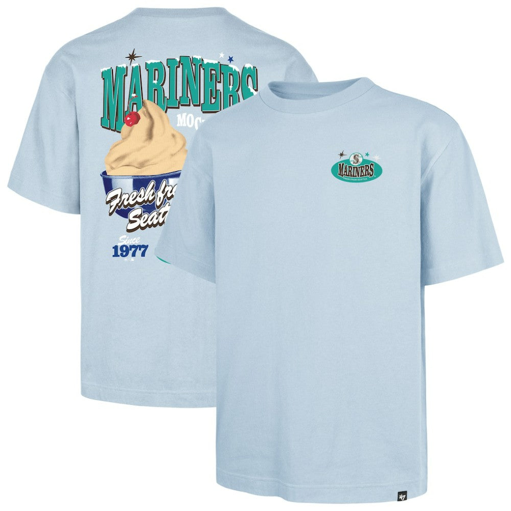 Seattle Mariners Ice Cream Parlor Foundation T-Shirt Light Blue