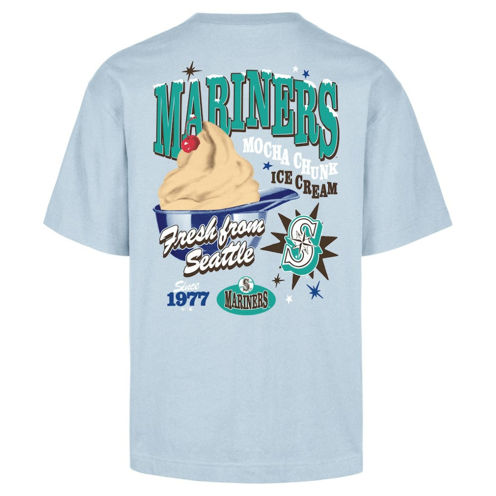 Seattle Mariners Ice Cream Parlor Foundation T-Shirt Light Blue