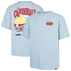 St. Louis Cardinals Ice Cream Parlor Foundation T-Shirt Light Blue