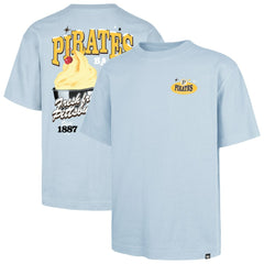 Pittsburgh Pirates Ice Cream Parlor Foundation T-Shirt Light Blue