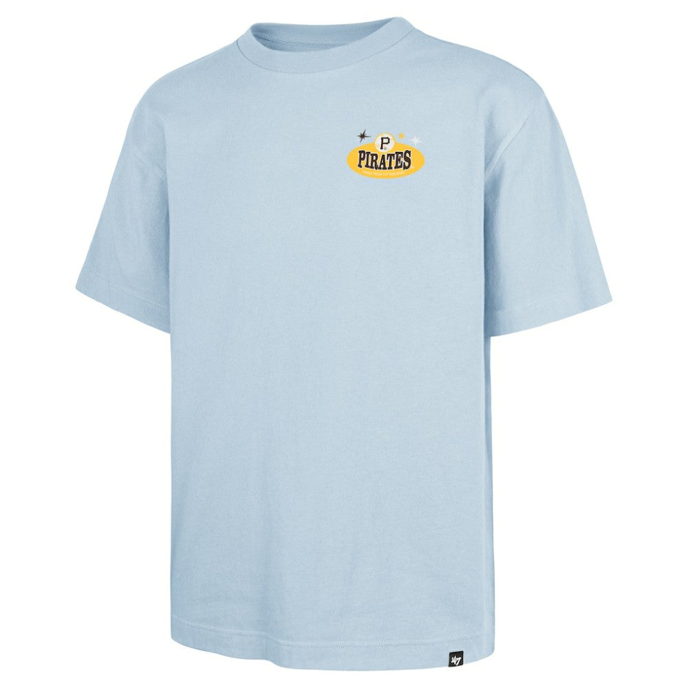 Pittsburgh Pirates Ice Cream Parlor Foundation T-Shirt Light Blue