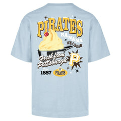 Pittsburgh Pirates Ice Cream Parlor Foundation T-Shirt Light Blue