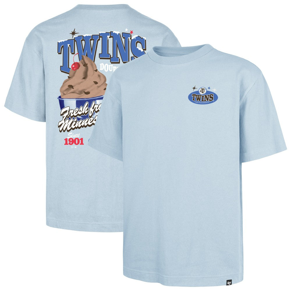 Minnesota Twins Ice Cream Parlor Foundation T-Shirt Light Blue