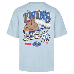 Minnesota Twins Ice Cream Parlor Foundation T-Shirt Light Blue