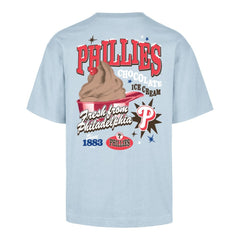 Philadelphia Phillies Ice Cream Parlor Foundation T-Shirt Light Blue