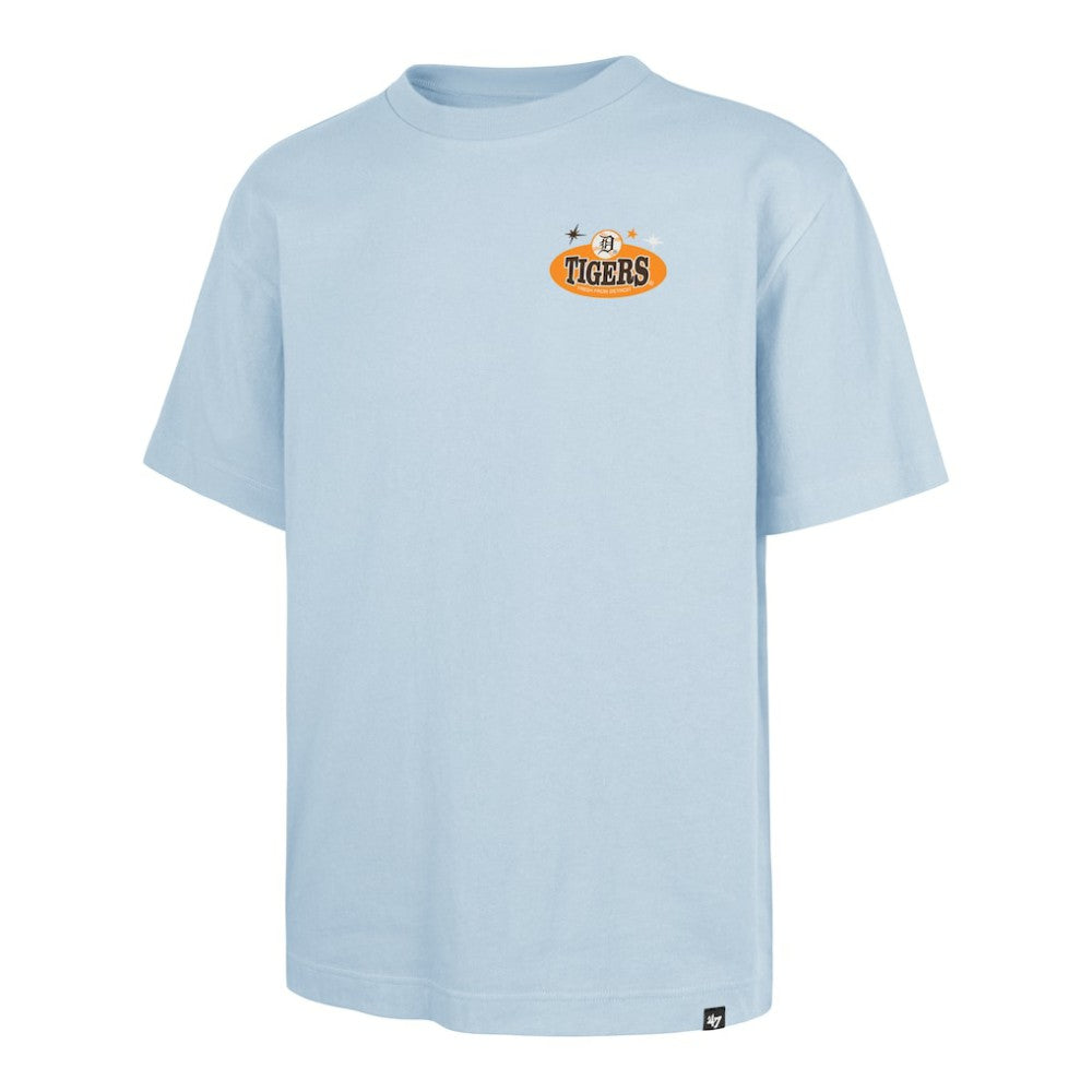 Detroit Tigers Ice Cream Parlor Foundation T-Shirt Light Blue