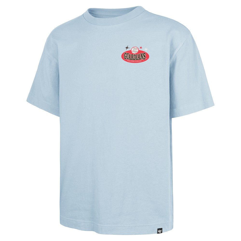 Cleveland Guardians Ice Cream Parlor Foundation T-Shirt Light Blue