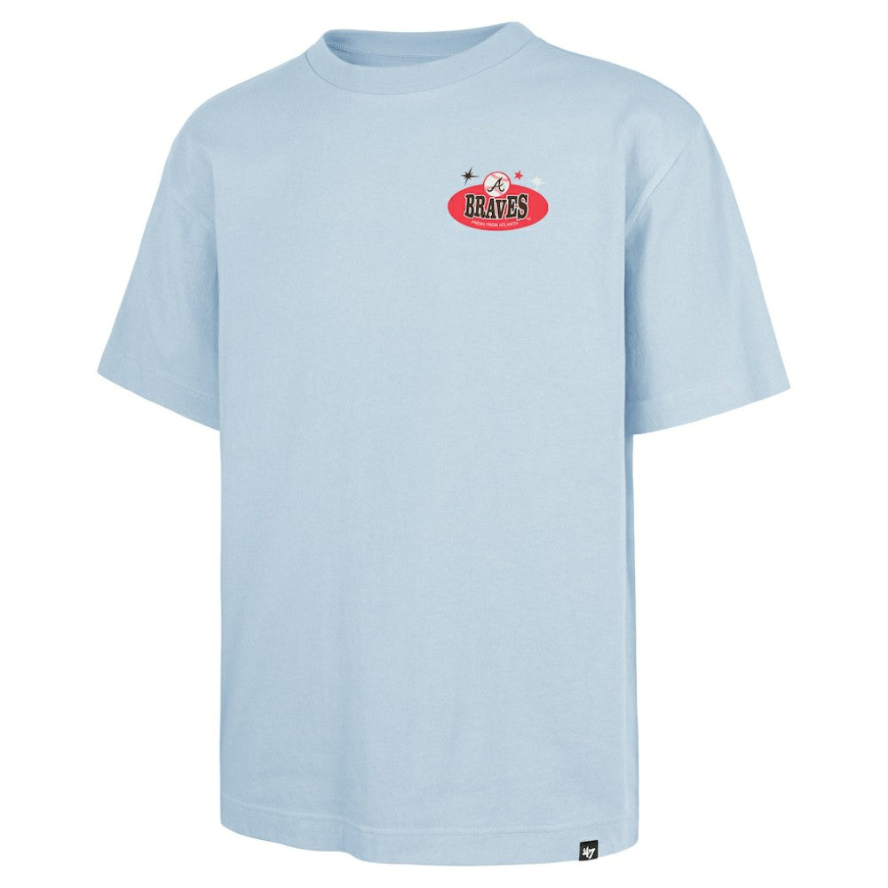 Atlanta Braves Ice Cream Parlor Foundation T-Shirt Light Blue